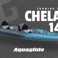 Aquaglide Chelan 140 2 asmenų pripučiama baidarė 8