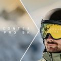Slidinėjimo akiniai HEAD Contex Pro 5K raudoni/balti 392541 8
