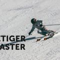 Völkl Racetiger SL Master + XComp 16 GW geltonos/juodos kalnų slidės 16