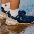Moteriški bėgimo bateliai On Cloudwander Waterproof navy/desert 14