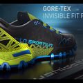 La Sportiva Bushido II GTX vyriški bėgimo bateliai tamsiai mėlyna ir raudona 46Y629317 18