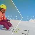 HEAD Mojo 2022 vaikiškas slidinėjimo šalmas baltai juodas 328632 13