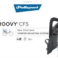 Polisport Groovy CFS FO vaikiško dviračio sėdynė ruda 8406100016 7