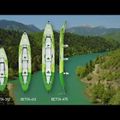 Aqua Marina pramoginė baidarė žalia BE-312 1 asmens 10'3″ pripučiama baidarė 17