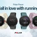 Polar Pacer kreminis laikrodis PACER WHI 7