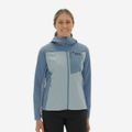 Moteriška softshell striukė Patagonia R1 CrossStrata Hoody lagom blue 16