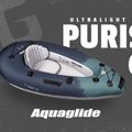 Aquaglide Backwoods Purist 65 1 asmens pripučiama baidarė 9