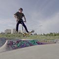 Gatvės banglenčių sportas Stunt Scooter Ripper raudonas/sidabrinis freestyle motoroleris 9