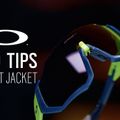 Oakley Flight Jacket matinės juodos/prizminės spalvos kelių dviračių akiniai 0OO9401 8