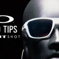 "Oakley Split Shot" matinės juodos/prizm safyro spalvos poliarizuoti akiniai nuo saulės 16
