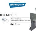 Polisport Koolah CFS galinės bagažinės dviračių sėdynė pilkai smėlio spalvos FO 8631500013 7