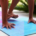 Yoga Design Lab Combo jogos kelioninis kilimėlis 1,5 mm juodos spalvos Mandala Black 11