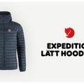 Vyriška Fjällräven Expedition Latt Hoodie pūkinė striukė black F86119 4