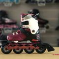 FILA J-One G juodos/baltos/rožinės spalvos vaikiški riedučiai 14
