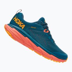 Moteriški bėgimo bateliai HOKA Challenger ATR 6 GTX blue/coral camellia