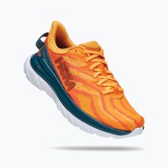 Vyriški bėgimo bateliai HOKA Mach Supersonic radiant yellow/camellia
