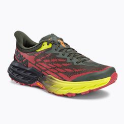 HOKA Speedgoat 5 vyriški bėgimo bateliai tamsiai žalia 1123157-TFST