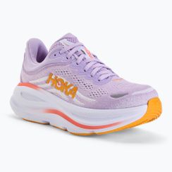 Moteriški bėgimo batai HOKA Bondi 9 Wide aster flower/starlight glow