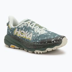 Vyrų bėgimo bateliai HOKA Speedgoat 6 GTX sea flashes/fern