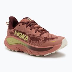 Moteriški bėgimo bateliai HOKA Challenger 8 Wide blush / dark cedar