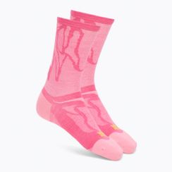 Kojinės HOKA Clifton Crew Run electric rose