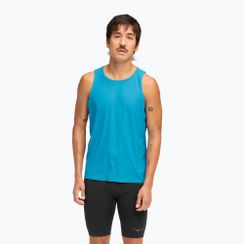Vyriški bėgimo marškinėliai HOKA Airolite Tank 2.0 hoka blue