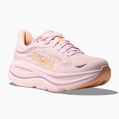 Moteriški bėgimo bateliai HOKA Bondi 9 lilac cream/tangerine glow