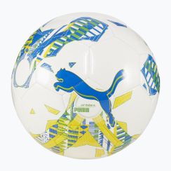 Futbolo kamuolys PUMA Orbita 6 FanwearCapsule MS puma white/pele yellow/puma green dydis 4