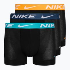 Vyriški "Nike Dri-Fit Essential Micro Trunk" boksininkų šortai 3 poros mėlyna/navy/yellow