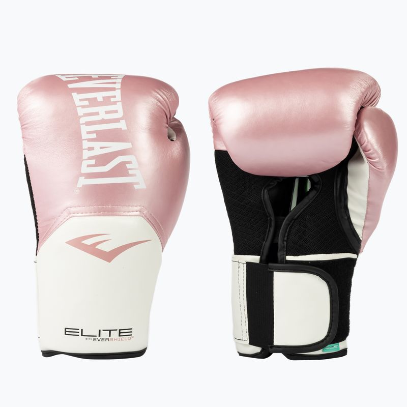 Moteriškos bokso pirštinės Everlast Pro Style Elite 2 rožinės EV2500 3