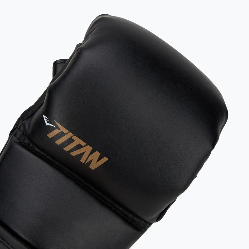 Everlast Titan Hybrid juodos graplingo pirštinės 4