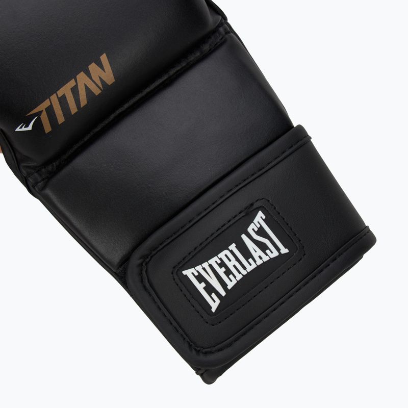 Everlast Titan Hybrid juodos graplingo pirštinės 5