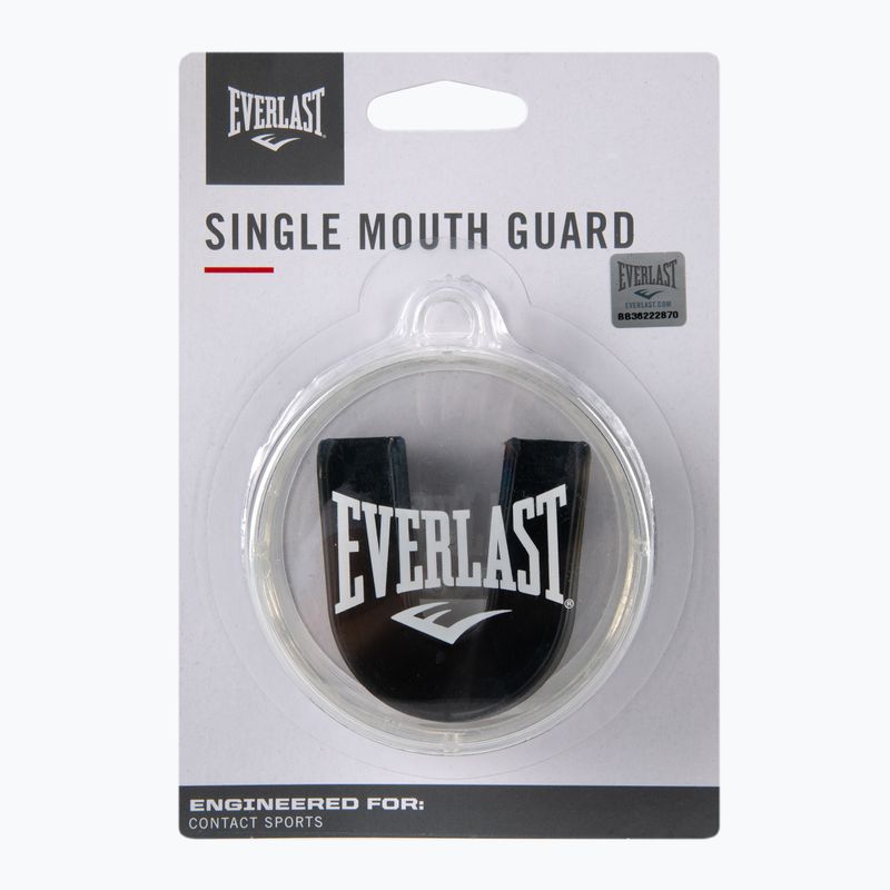 Everlast vieno žandikaulio apsauga juoda 4405