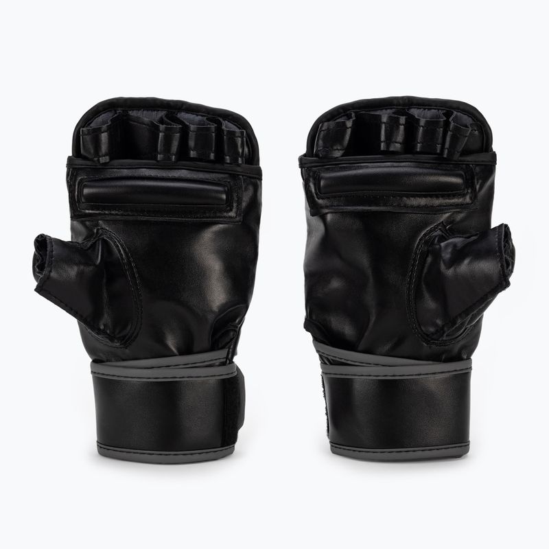 Vyriškos graplingo pirštinės su nykščiu Everlast MMA pirštinės juodos EV7562 2