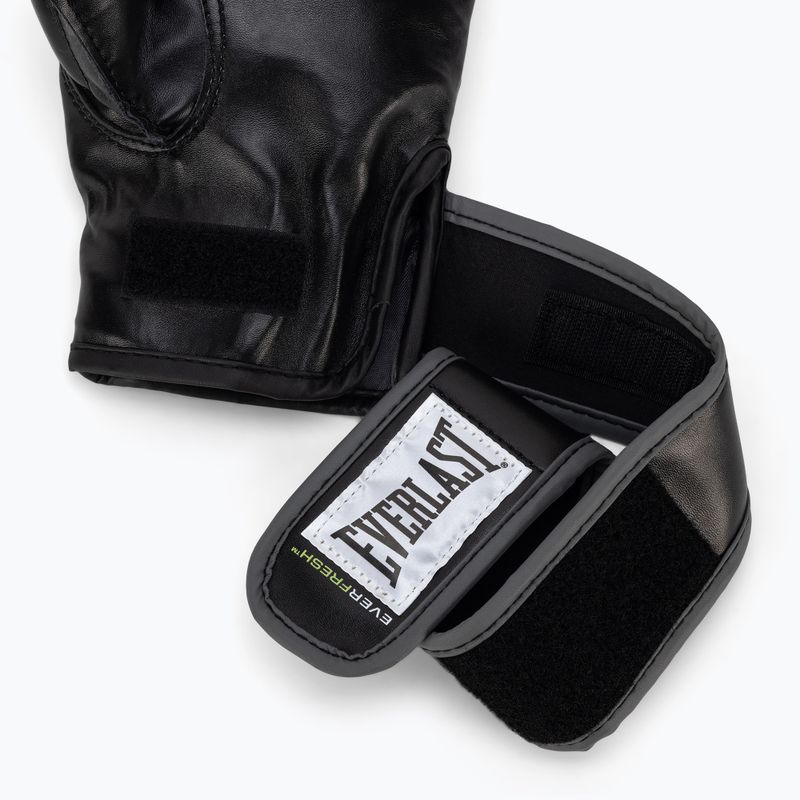 Vyriškos graplingo pirštinės su nykščiu Everlast MMA pirštinės juodos EV7562 5