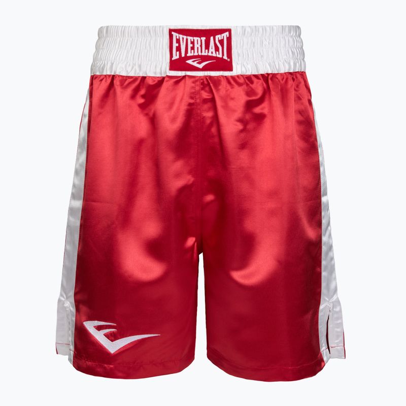 Vyriški treniruočių šortai Everlast Trunks Pro red/white