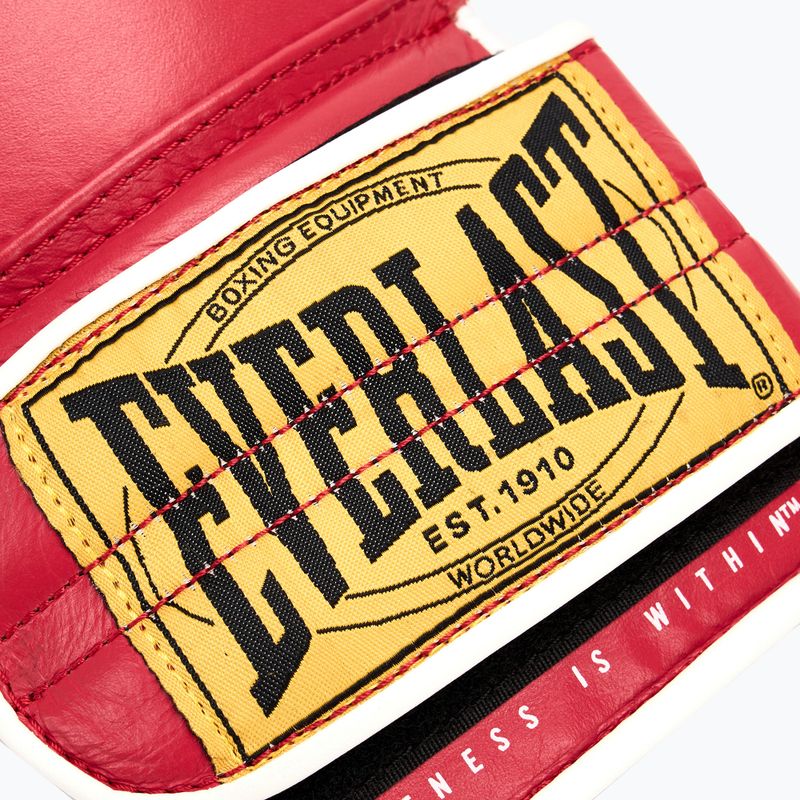 Bokso pirštinės Everlast 1910 Classic Pro red 4