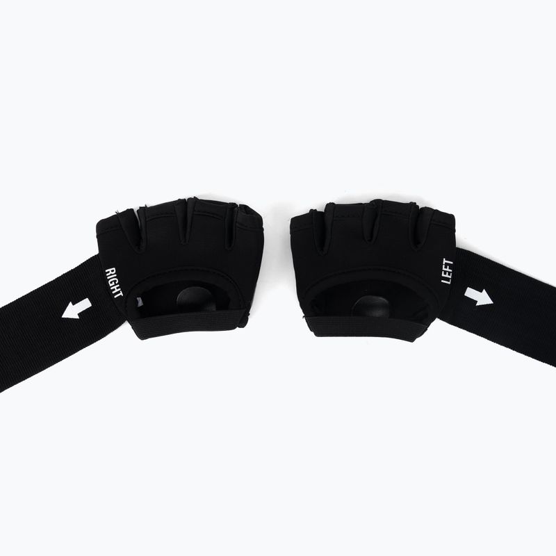Everlast 4345 vidinės pirštinės su geline juosta, juodos EV4345 2