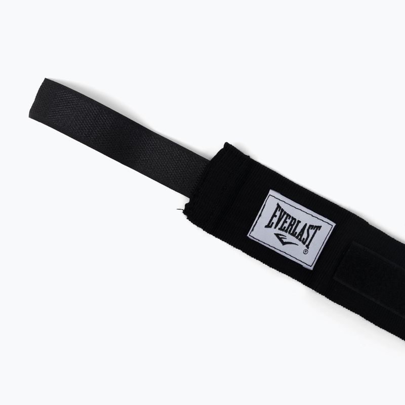 Everlast 4345 vidinės pirštinės su geline juosta, juodos EV4345 4