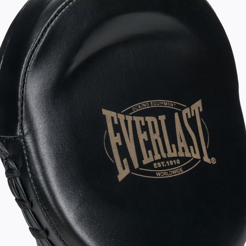 Everlast 1910 Pro Mantis Mitts baltos ir juodos spalvos treniruočių diskai EV4800 4