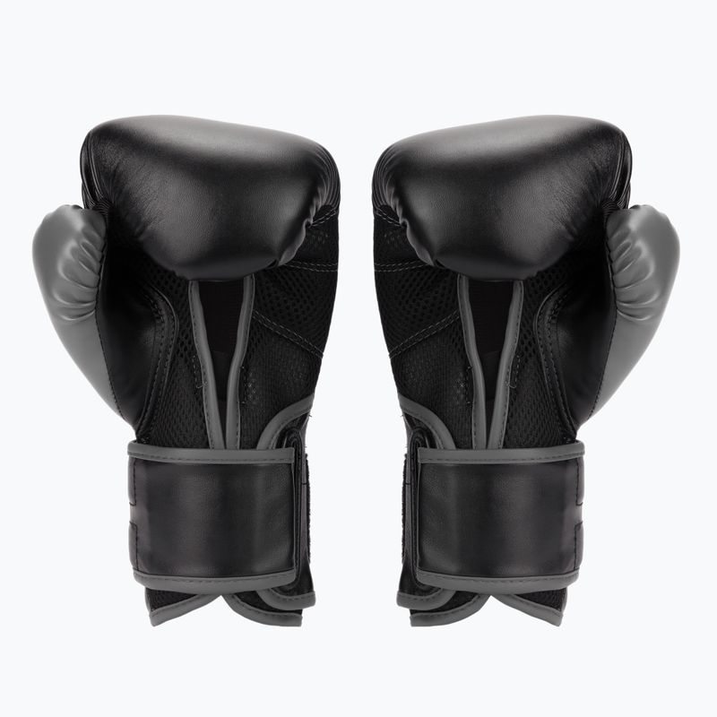 Everlast Powerlock PU vyriškos bokso pirštinės juodos EV2200 2