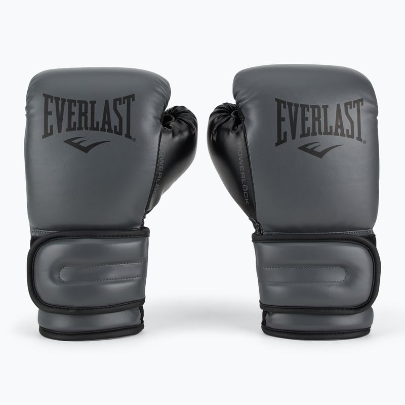 Bokso pirštinės Everlast Powerlock 2 charocal 2