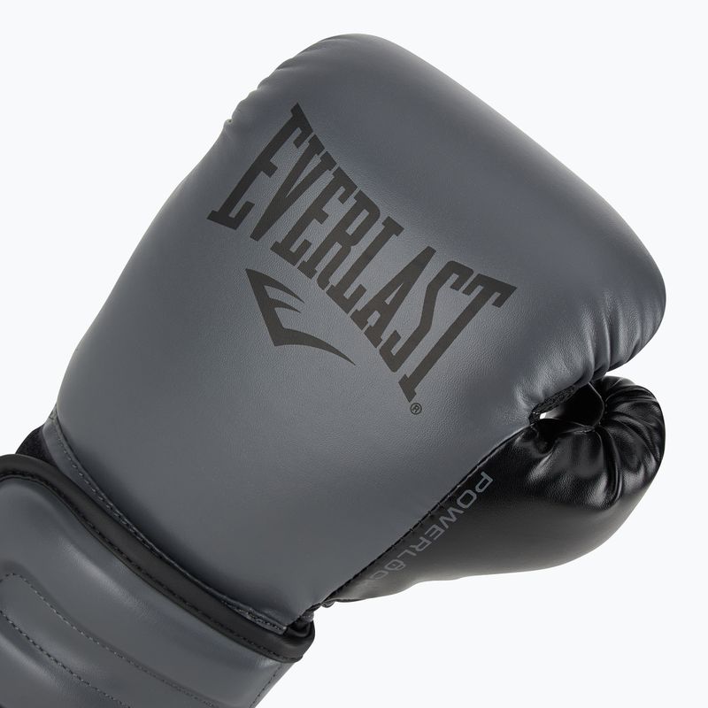 Bokso pirštinės Everlast Powerlock 2 charocal 5