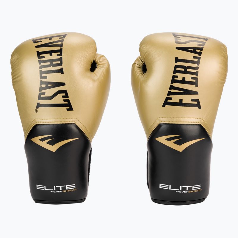 Everlast Pro Style Elite 2 auksinės bokso pirštinės EV2500
