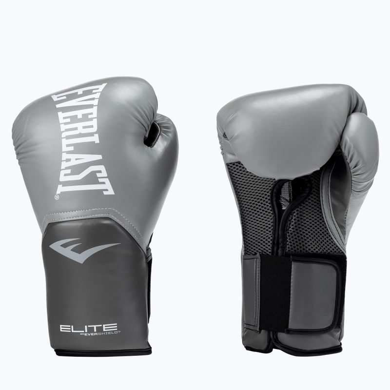 Everlast Pro Style Elite 2 pilkos bokso pirštinės EV2500 3