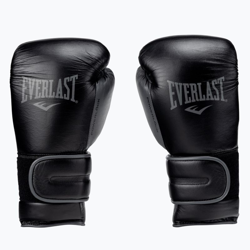 Everlast Power Lock 2 Premium bokso pirštinės juodos EV2272 7
