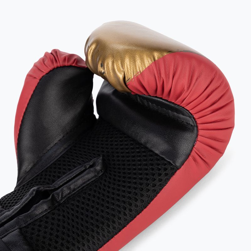 Everlast Prospect 2 raudonos/auksinės spalvos vaikiškos bokso pirštinės EV4602 RED/GLD 5