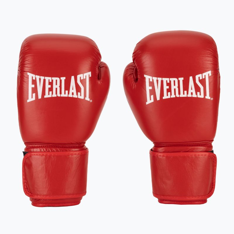 Bokso pirštinės Everlast Amateur Competition H&L red 2