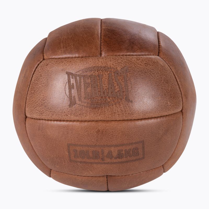 Medicininis kamuolys Everlast 1910 brown