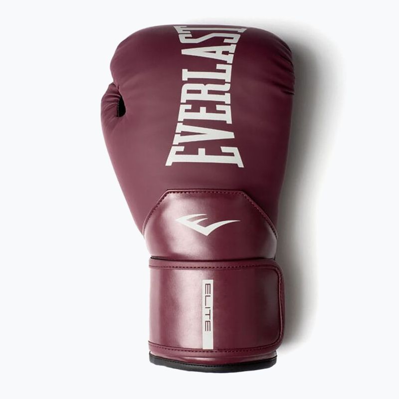 Bokso pirštinės Everlast Pro Style Elite 2 maroon 8